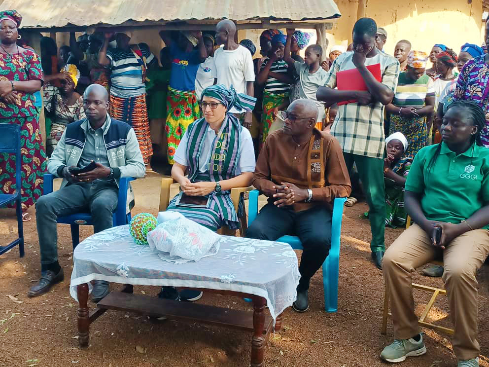Visite de GGGI au projet KFS à Nandouta : renforcer l'engagement communautaire